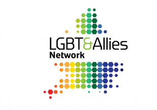 Logo of the LGBT&Allies Network.