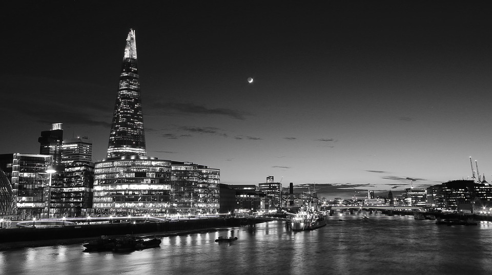 London skyline and the River Thames