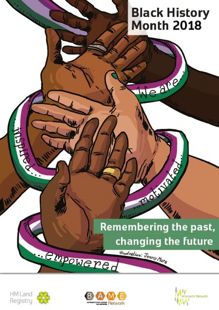 Black History Month 2018. Remembering the past, changing the future.