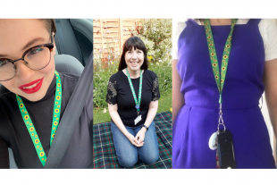 We Wear The Sunflower Lanyard Proplynx