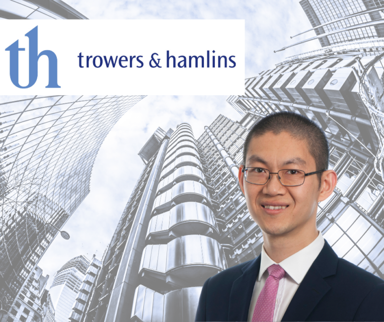 Senior Knowledge Lawyer David Zong of Trowers & Hamlins